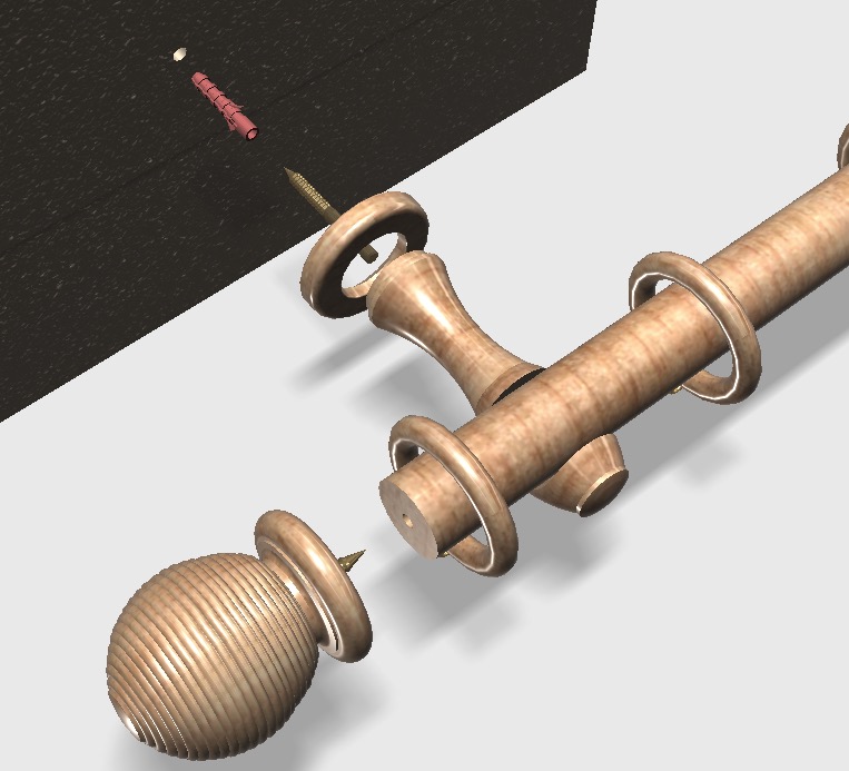1964,1965 screw-stud mount